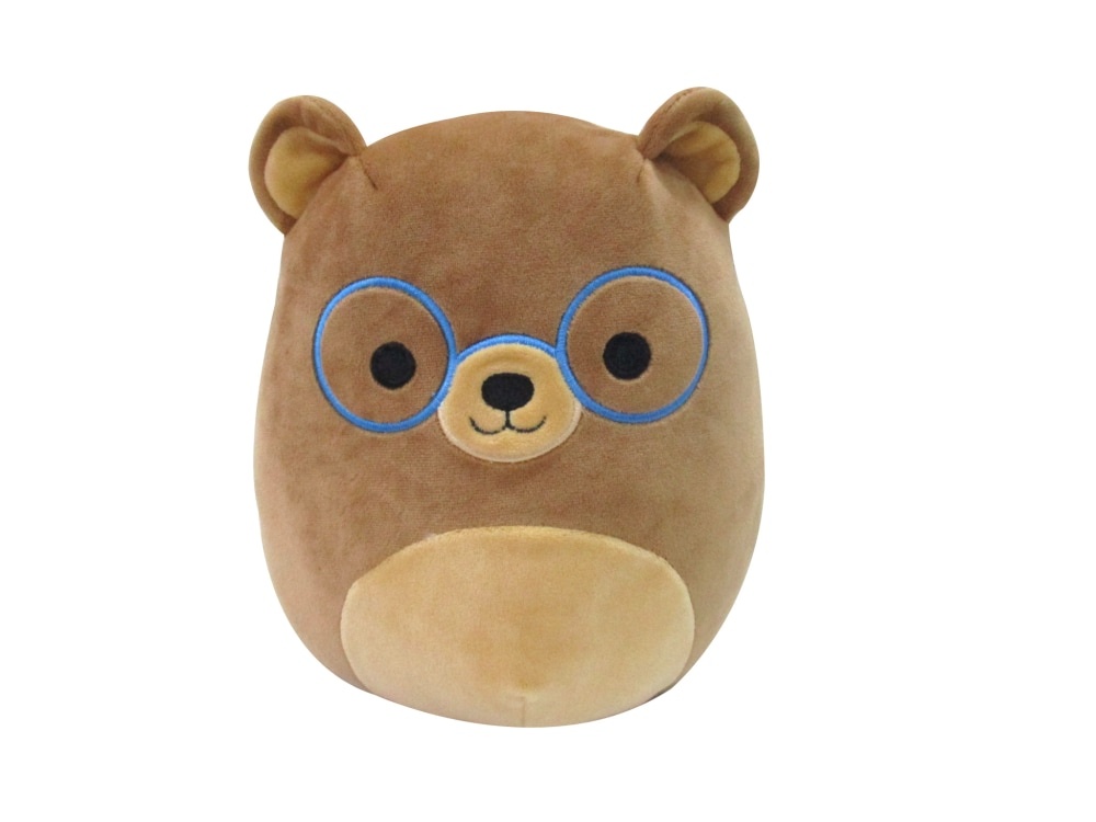 slide 1 of 1, Squishmallows Bear With Glasses Plush, 8 in