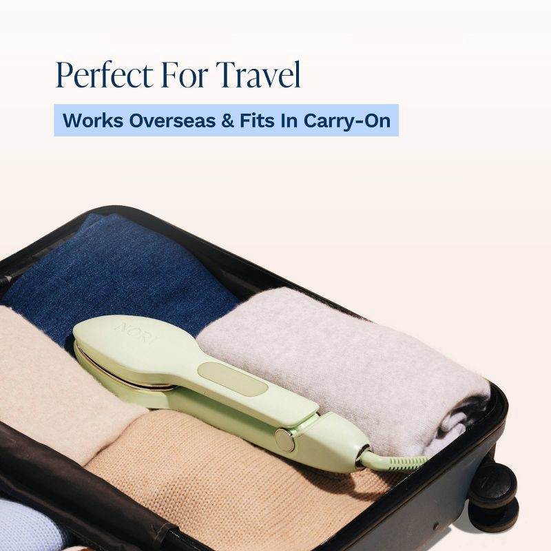 slide 6 of 8, Nori Press Handheld Steam Iron Green, 1 ct