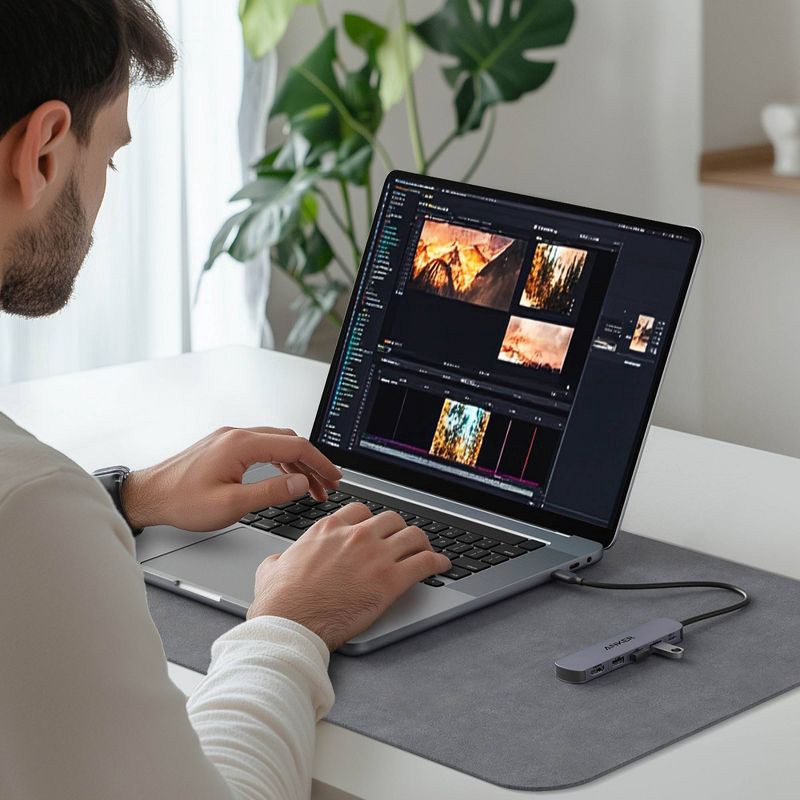 slide 5 of 6, Anker 5 in 1 Hub with HDMI Docking Station, 1 ct