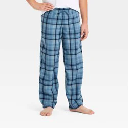 Boys' Flannel Pajama Pants - Cat & Jack™ Blue M