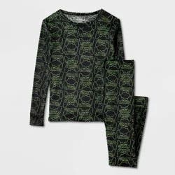 Kids' 2pc Gamer Snuggly Soft Pajama Set - Cat & Jack™ Black 6