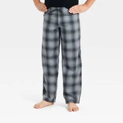 Boys' Flannel Pajama Pants - Cat & Jack™ Gray L