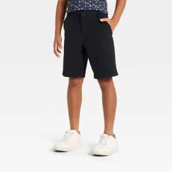 Boys' Regular Fit Golf Shorts - All In Motion™ Black 8