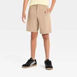 Boys' Regular Fit Golf Shorts - All In Motion™ Tan 8