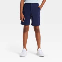 Boys' Regular Fit Golf Shorts - All In Motion™ Dark Blue 14