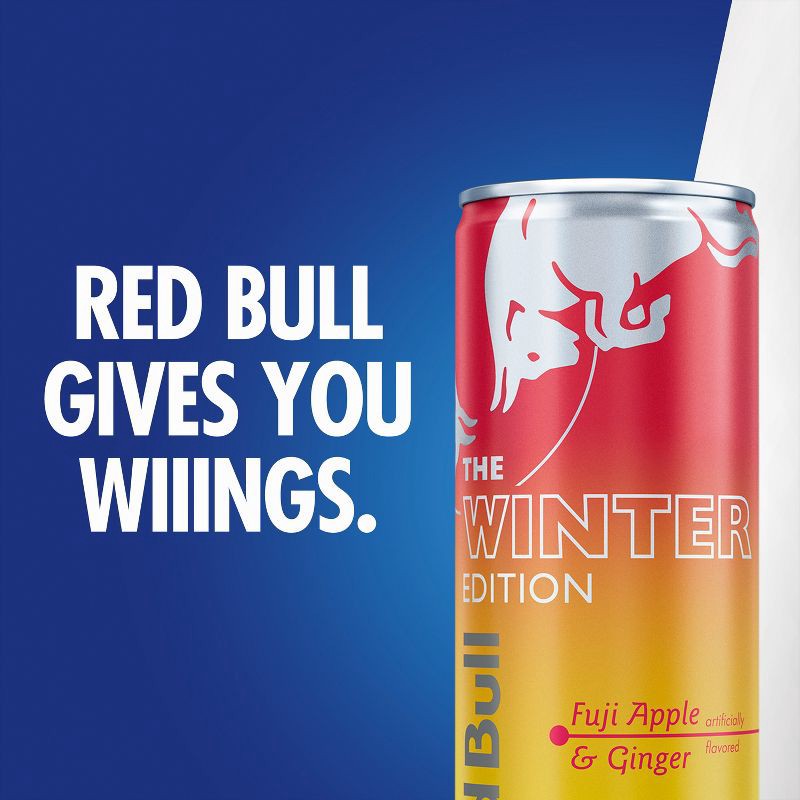 slide 7 of 8, Red Bull Winter 2025 Edition Energy Drink - 12 fl oz Can, 12 fl oz