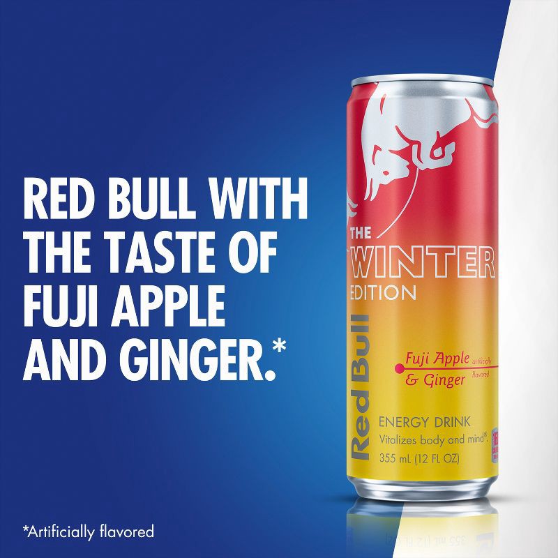 slide 8 of 8, Red Bull Winter 2025 Edition Energy Drink - 12 fl oz Can, 12 fl oz