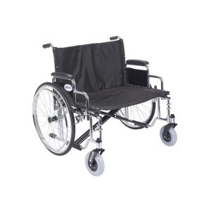 slide 1 of 1, Drive Medical Sentra Ec Heavy Duty Extra Wide Wheelchair, Detachable Desk Arms, 30'' Seat, 1 ct