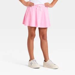 Girls' Knit Skort - Cat & Jack™ Pink XL