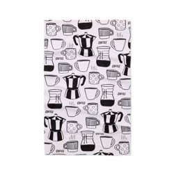 Geometry Kitchen Tea Towel Brewed