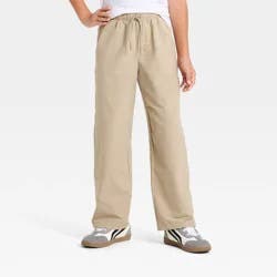 Boys' Straight Leg Pull-On Pants - All In Motion™ Khaki S