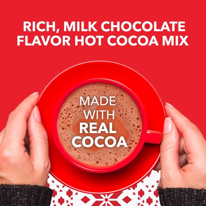 slide 3 of 5, Swiss Miss Milk Chocolate Flavor Hot Cocoa Mix - 8.28oz/6ct, 8.28 oz, 6 ct