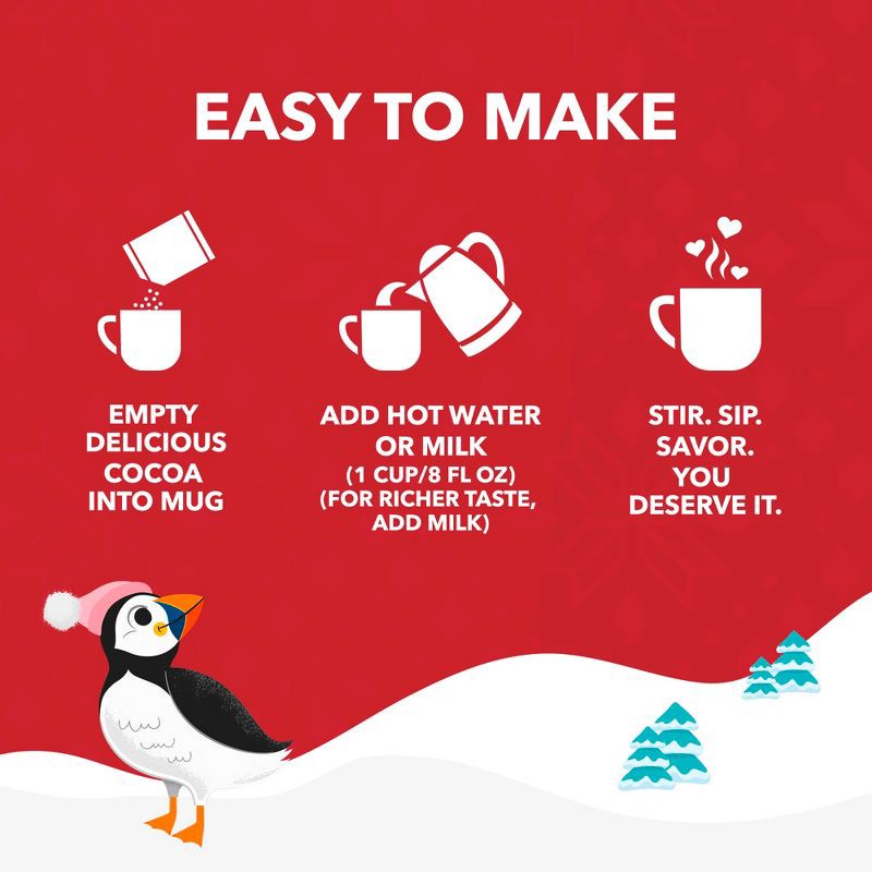 slide 4 of 5, Swiss Miss Milk Chocolate Flavor Hot Cocoa Mix - 8.28oz/6ct, 8.28 oz, 6 ct