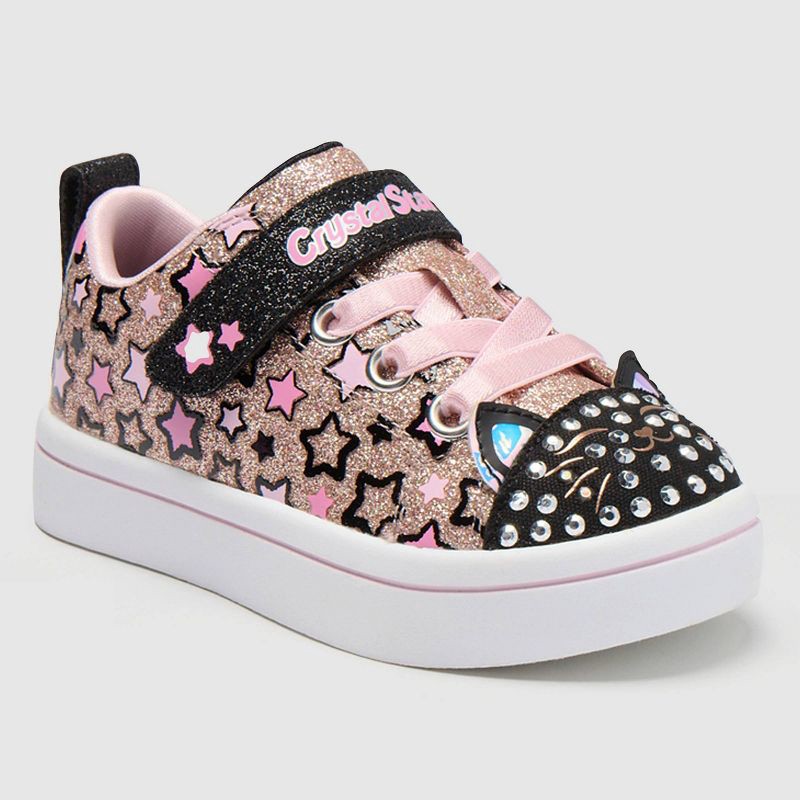 slide 1 of 5, S Sport By Skechers Toddler Namira Sneakers - Gold 11T, 1 ct