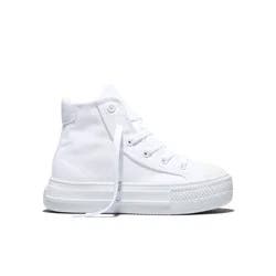 Converse Kids' Platform High Top Sneakers - White 1