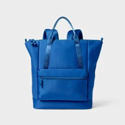 Faux Neoprene Backpack - All In Motion™ Navy Blue