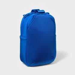 Softside Knit Crossbody Bag Faux Neoprene - All In Motion™ Blue