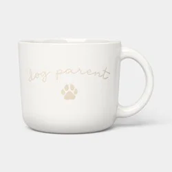 14oz Dog Parent Shortie Mug White - Room Essentials™