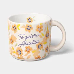 14 oz Te Quiero Abuelita Shortie Mug Pink - Room Essentials™