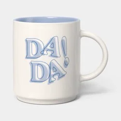 14oz Dada! Stacking Mug White - Room Essentials™