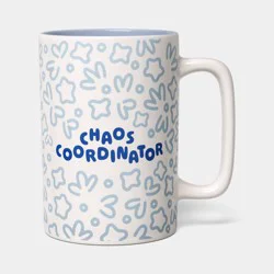 14oz Chaos Coordinator Tall Can Mug White - Room Essentials™