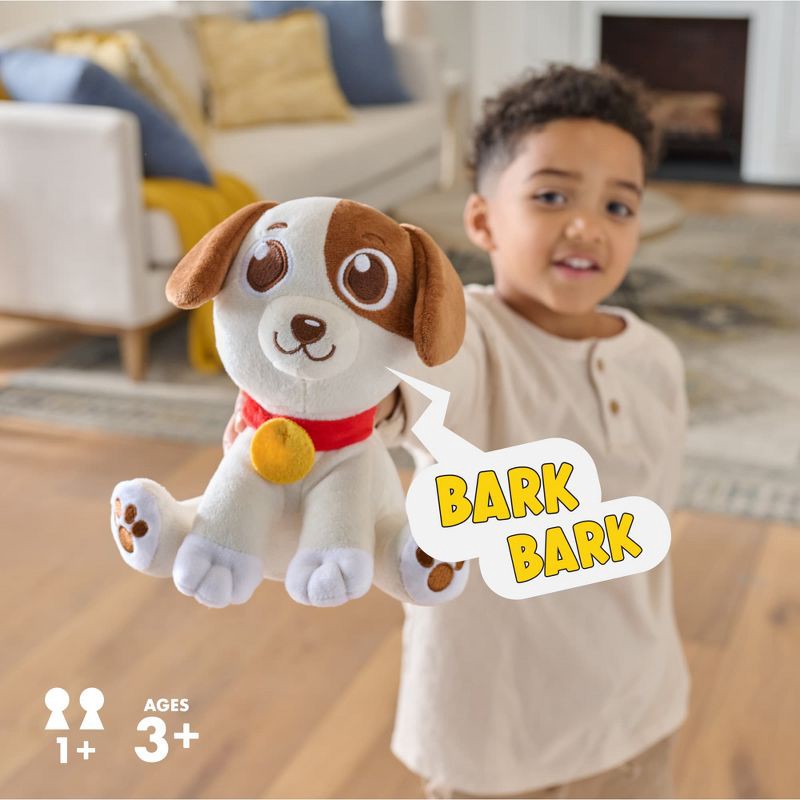 slide 2 of 7, Chuckle & Roar Hide & Seek Puppy Interactive Plush Toy with Sounds - Kids Electronic Game Ages 3+, 1 ct