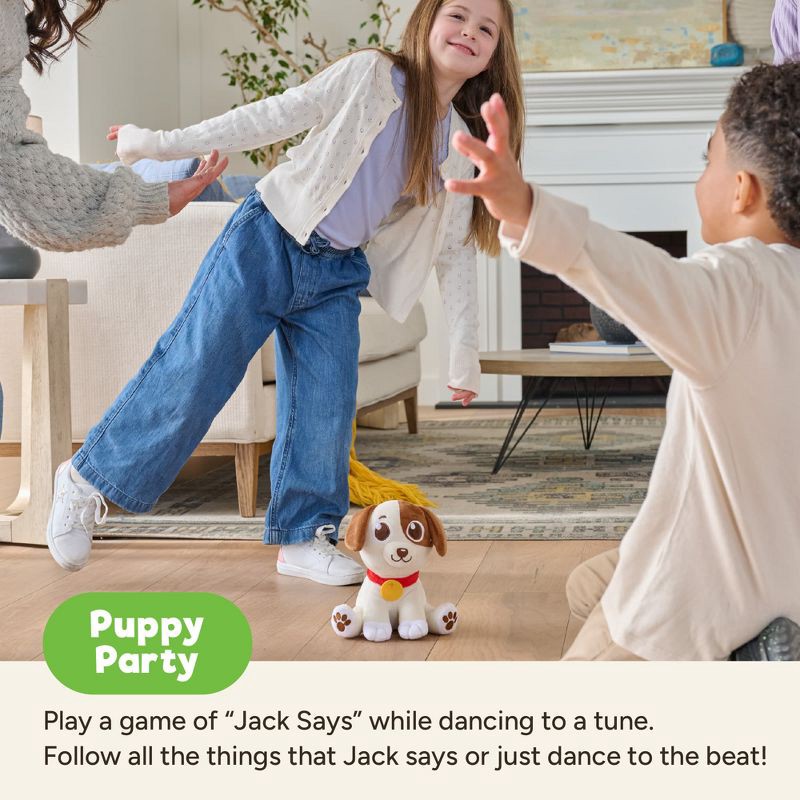 slide 7 of 7, Chuckle & Roar Hide & Seek Puppy Interactive Plush Toy with Sounds - Kids Electronic Game Ages 3+, 1 ct