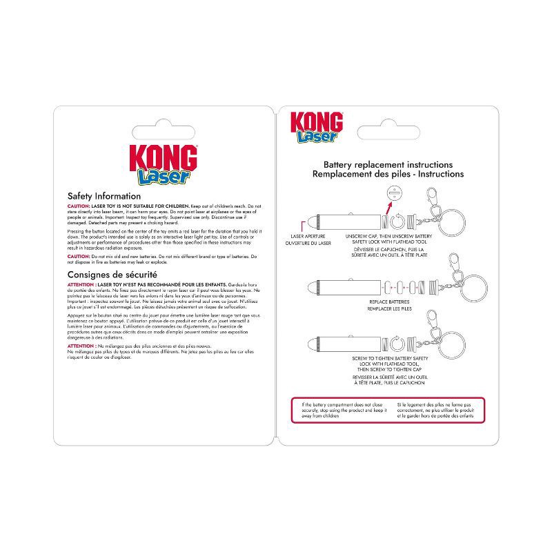 slide 3 of 4, KONG Laser Pointer Mechanical Cat Toy, 1 ct