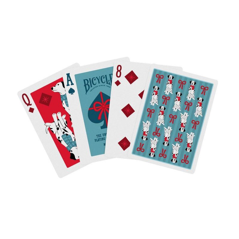 slide 4 of 7, Bicycle Dalmatians Blue Playing Cards, 1 ct
