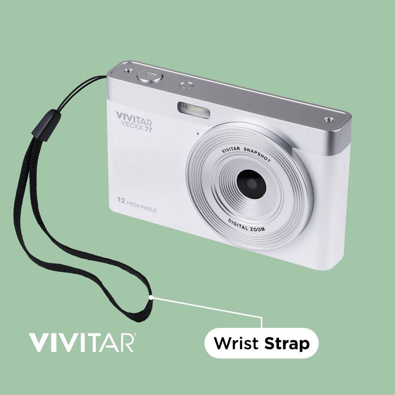 slide 3 of 11, Vivitar SnapShot Digital Camera - Silver, 1 ct