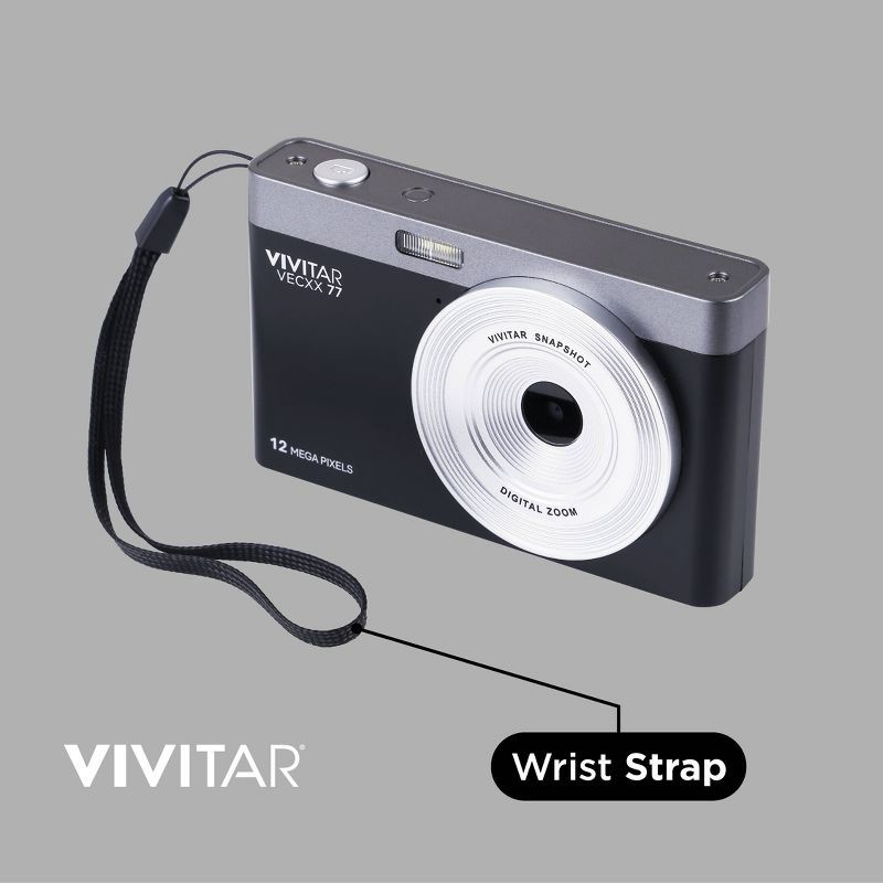 slide 3 of 11, Vivitar SnapShot Digital Camera - Black, 1 ct