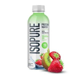Isopure Ready to Drink Strawberry Kiwi 15g Clear Protein Water with Electrolytes - 20 fl oz