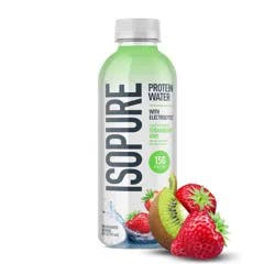Isopure Ready to Drink Strawberry Kiwi 15g Clear Protein Water with Electrolytes - 20 fl oz