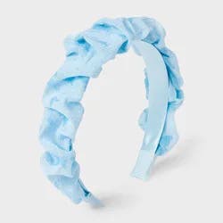 Girls' Organza Butterflies Headband - Cat & Jack™ Blue