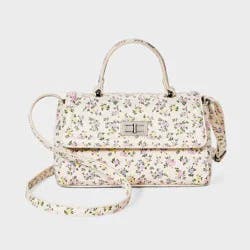 Girls' Floral Top Handle Bag - Cat & Jack™
