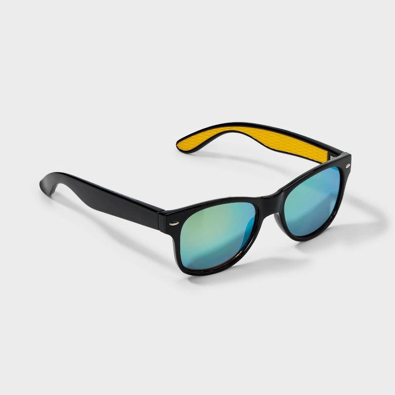 slide 2 of 2, Boys' Sunglasses with Grip - Cat & Jack™ Black, 1 ct