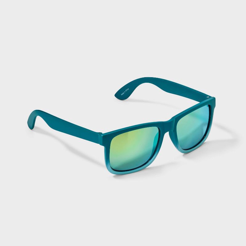 slide 2 of 2, Boys' Sunglasses - Cat & Jack™ Dark Teal Green, 1 ct