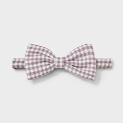 Boys' Gingham Bow Tie - Cat & Jack™ Brown