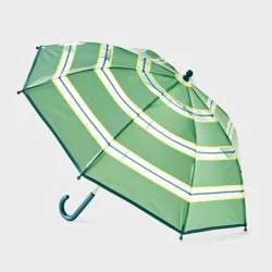 Boys' Striped Stick Umbrella - Cat & Jack™ Green