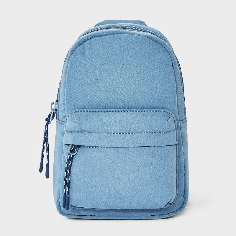slide 1 of 5, Boys' Sling Bag - Cat & Jack™ Blue, 1 ct
