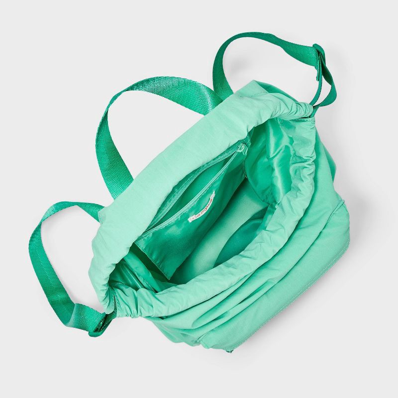 slide 3 of 4, Boys' Ripstop Cinch Backpack - Cat & Jack™ Green, 1 ct