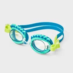 Boys' Dinosaur Swim Goggles - Cat & Jack™ Teal