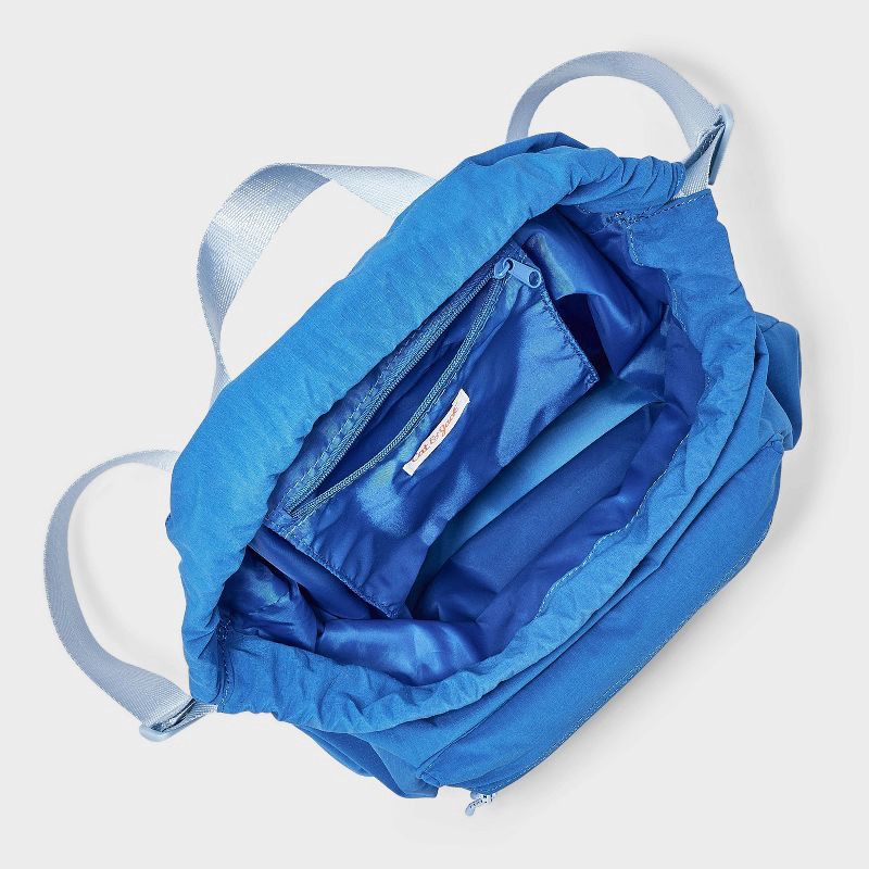 slide 3 of 4, Boys' Ripstop Cinch Backpack - Cat & Jack™ Blue, 1 ct