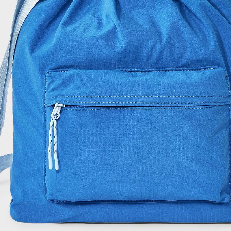 slide 4 of 4, Boys' Ripstop Cinch Backpack - Cat & Jack™ Blue, 1 ct