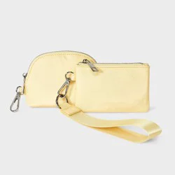 Girls' Wristlet Pouch - art class™ Light Yellow