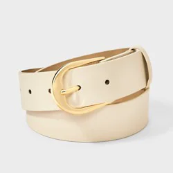 Girls' Belt - Art class™ Off-White M