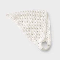 Girls' Knit Headscarf - art class™ White