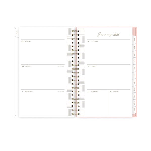 slide 2 of 8, Blue Sky 2025 Day Designer Weekly/Monthly Planning Calendar, 5"" X 8"", Palm Reader, January 2025 To December 2025, 1 ct