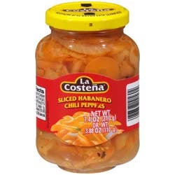 La Costeña Habaneros Sliced Peppers 7.4 oz