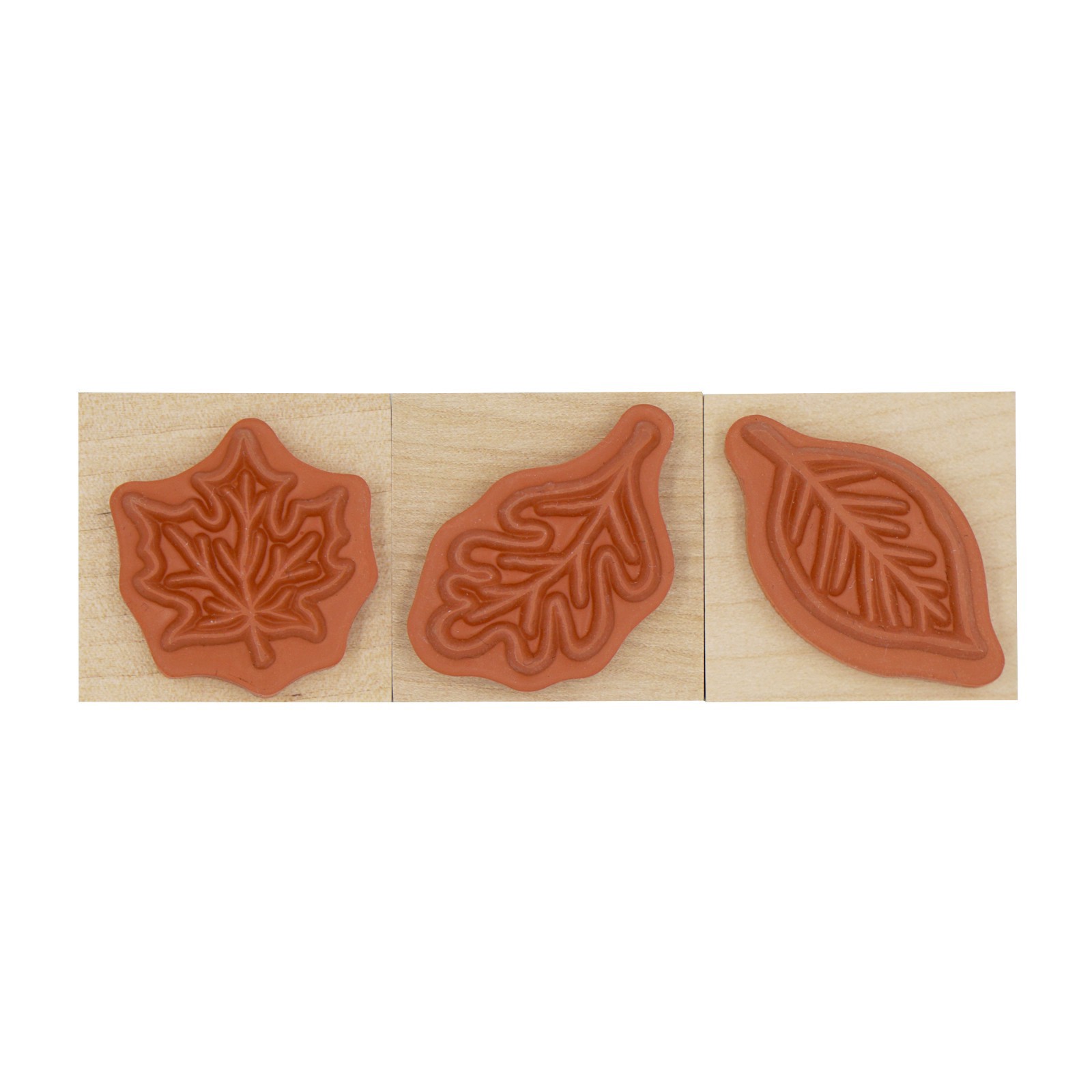 slide 3 of 4, Fall Leaf Stamp Set By Recollections, 1.25 in x 3.75 in x 1 in